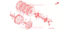 EMBRAYAGE pour Honda SPORTRAX TRX 90 de 2013