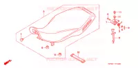 SELLE pour Honda SPORTRAX TRX 90 de 2013