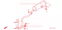 SILENCIEUX D'ECHAPPEMENT pour Honda SPORTRAX TRX 90 de 2013