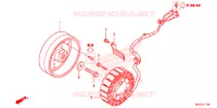 ALTERNATEUR pour Honda VFR 1200 F DCT de 2015