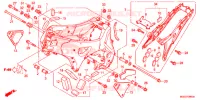 CADRE pour Honda VFR 1200 WHITE de 2015