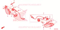 CLIGNOTANT AVANT pour Honda VFR 1200 WHITE de 2015