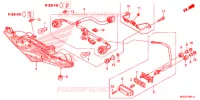 FEUX ARRIERE (2) pour Honda VFR 1200 WHITE de 2015