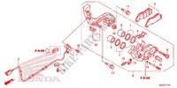 ETRIER DE FREIN ARRIERE (VFR1200F) pour Honda VFR 1200 RED de 2015
