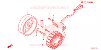 ALTERNATEUR pour Honda VFR 1200 F de 2015