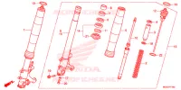 FOURCHE pour Honda VFR 1200 F de 2015