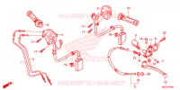 LEVIER DE GUIDON   CABLE   COMMODO pour Honda CB 500 X ABS de 2015