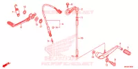 PEDALE pour Honda CBR 1000 RR ABS TRICOLOR de 2015