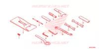 OUTIL pour Honda CBR 1000 RR ABS TRICOLORE de 2015