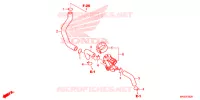 VALVE DE COMMANDE D'INJECTION D'AIR pour Honda CBR 1000 RR CABS REPSOL de 2015