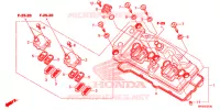 COUVRE CULASSE pour Honda CBR 1000 RR ABS BLACK de 2015