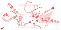 LEVIER DE GUIDON   CABLE   COMMODO pour Honda CBR 1000 RR BLACK de 2015