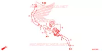 VALVE DE COMMANDE D'INJECTION D'AIR pour Honda CBR 1000 RR SP TRICOLOUR de 2015
