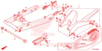 BRAS OSCILLANT pour Honda CBR 125 REPSOL de 2015