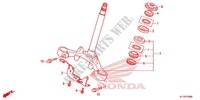 TE DE FOURCHE pour Honda CBR 125 TRI COLOUR de 2015