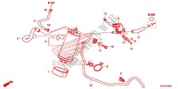 SYSTÈME DE RECYCLAGE DES GAZ pour Honda CBR 500 R ABS TRICOLOR de 2015