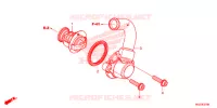 THERMOSTAT pour Honda CBR 500 R ABS TRICOLOR de 2015