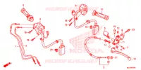 LEVIER DE GUIDON   CABLE   COMMODO pour Honda CBR 500 R ABS de 2015