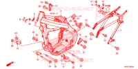 CADRE pour Honda CRF 250 R de 2016