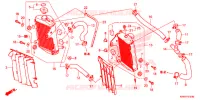 RADIATEUR pour Honda CRF 250 R de 2016