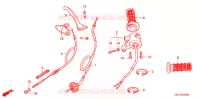 LEVIER DE GUIDON   CABLE   COMMODO pour Honda CRF 50 de 2008