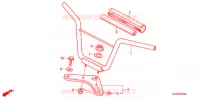 GUIDON   TE DE FOURCHE pour Honda CRF 50 de 2008