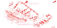 FEUX ARRIERE pour Honda F6B 1800 GOLD WING GS de 2015