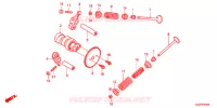 ARBRE A CAMES   SOUPAPE pour Honda VISION 50 R REPSOL de 2015