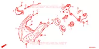 PHARE (NSC502WH/T2) pour Honda VISION 50 R REPSOL de 2015