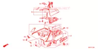 PROTEGE JAMBES pour Honda VISION 50 R REPSOL de 2015