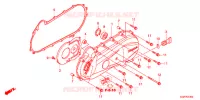COUVERCLE GAUCHE pour Honda VISION 50 R de 2015