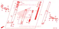 FOURCHE pour Honda SH 300 I ABS SPECIAL 4ED de 2015
