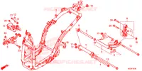 CADRE pour Honda SH 300 I ABS de 2015