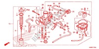 CARBURATEUR pour Honda TRX 250 FOURTRAX RECON Electric Shift de 2013