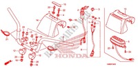 GUIDON pour Honda TRX 250 FOURTRAX RECON Electric Shift de 2013