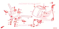 GUIDON pour Honda TRX 250 FOURTRAX RECON Electric Shift de 2014