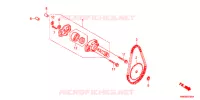 POMPE A HUILE pour Honda TRX SPORTRAX 250 X de 2012