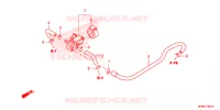 VALVE DE COMMANDE D'INJECTION D'AIR pour Honda CB 1000 R ABS RED SIENA de 2015