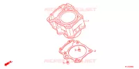 CYLINDRE pour Honda CBR 250 R ABS BLACK de 2012