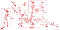 GUIDON   TE DE FOURCHE pour Honda CBR 250 R ABS BLACK de 2012