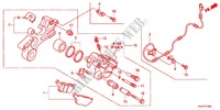 ETRIER DE FREIN ARRIERE pour Honda CBR 250 R ABS TRICOLORE de 2011