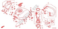 RESERVOIR A CARBURANT pour Honda CBR 250 R ABS TRICOLORE de 2011