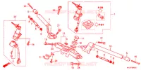 GUIDON   TE DE FOURCHE pour Honda CBR 250 R de 2011