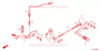 PEDALE pour Honda CBR 250 R de 2011