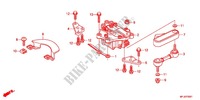 AMORTISSEUR DE DIRECTION pour Honda CBR 600 R ABS RED de 2012