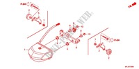 FEU ARRIERE pour Honda CBR 600 R ABS RED de 2012