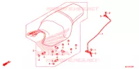 SELLE pour Honda CTX 1300 de 2014