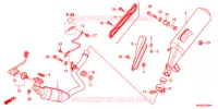 SILENCIEUX D'ECHAPPEMENT pour Honda NC 700 X ABS de 2013
