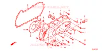 COUVERCLE GAUCHE pour Honda VISION 110 de 2013