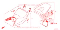 SELLE pour Honda CROSSRUNNER 800 de 2015